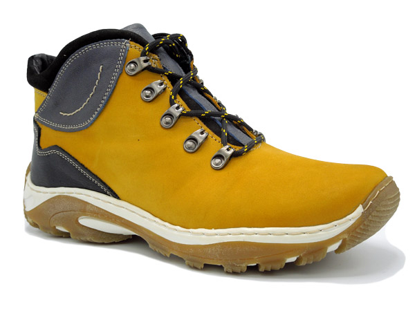 Dámské zimní boty Klondike T11 žlutá