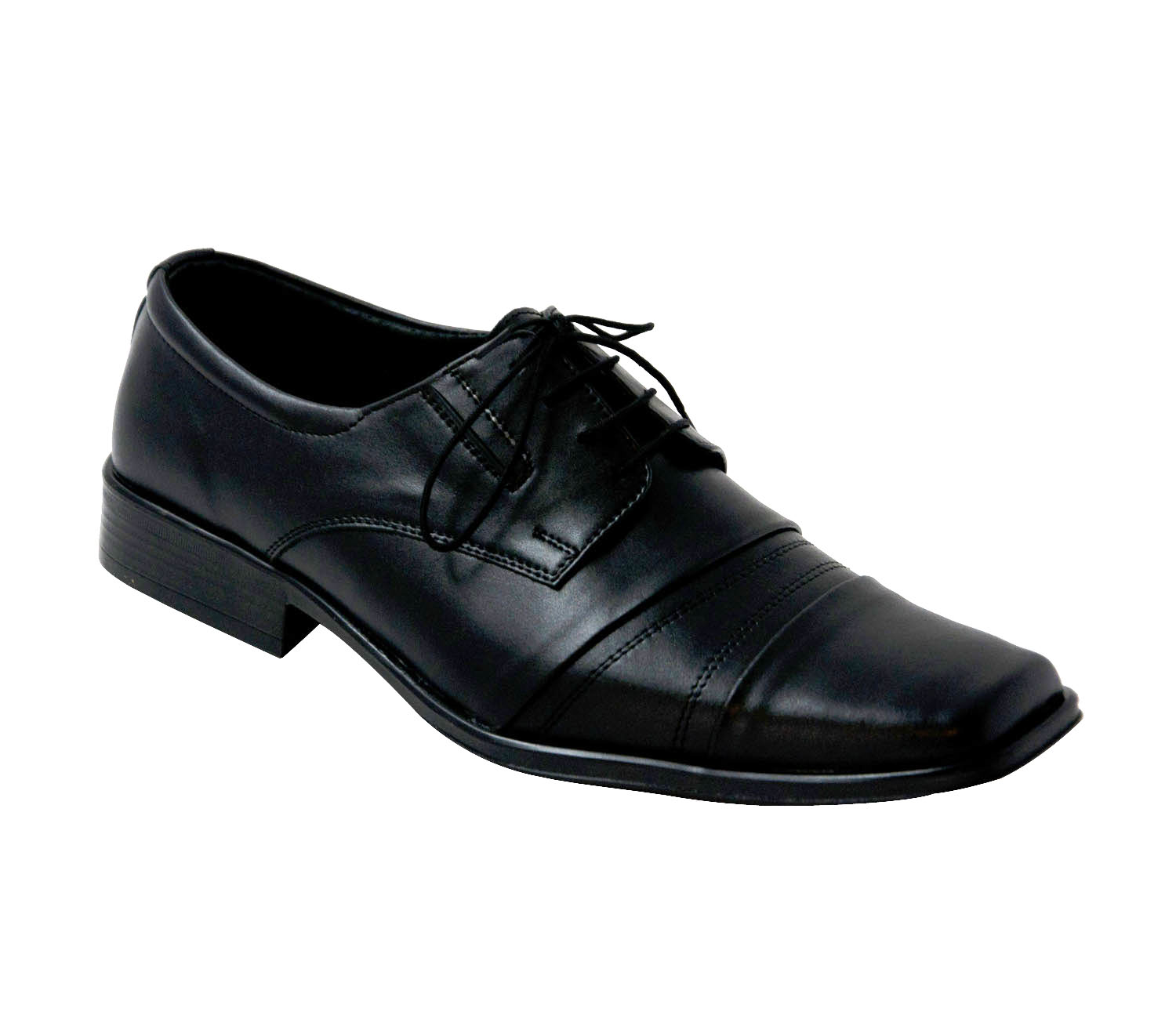 Pánské společenské boty Thomas 0702 černá, nadměr