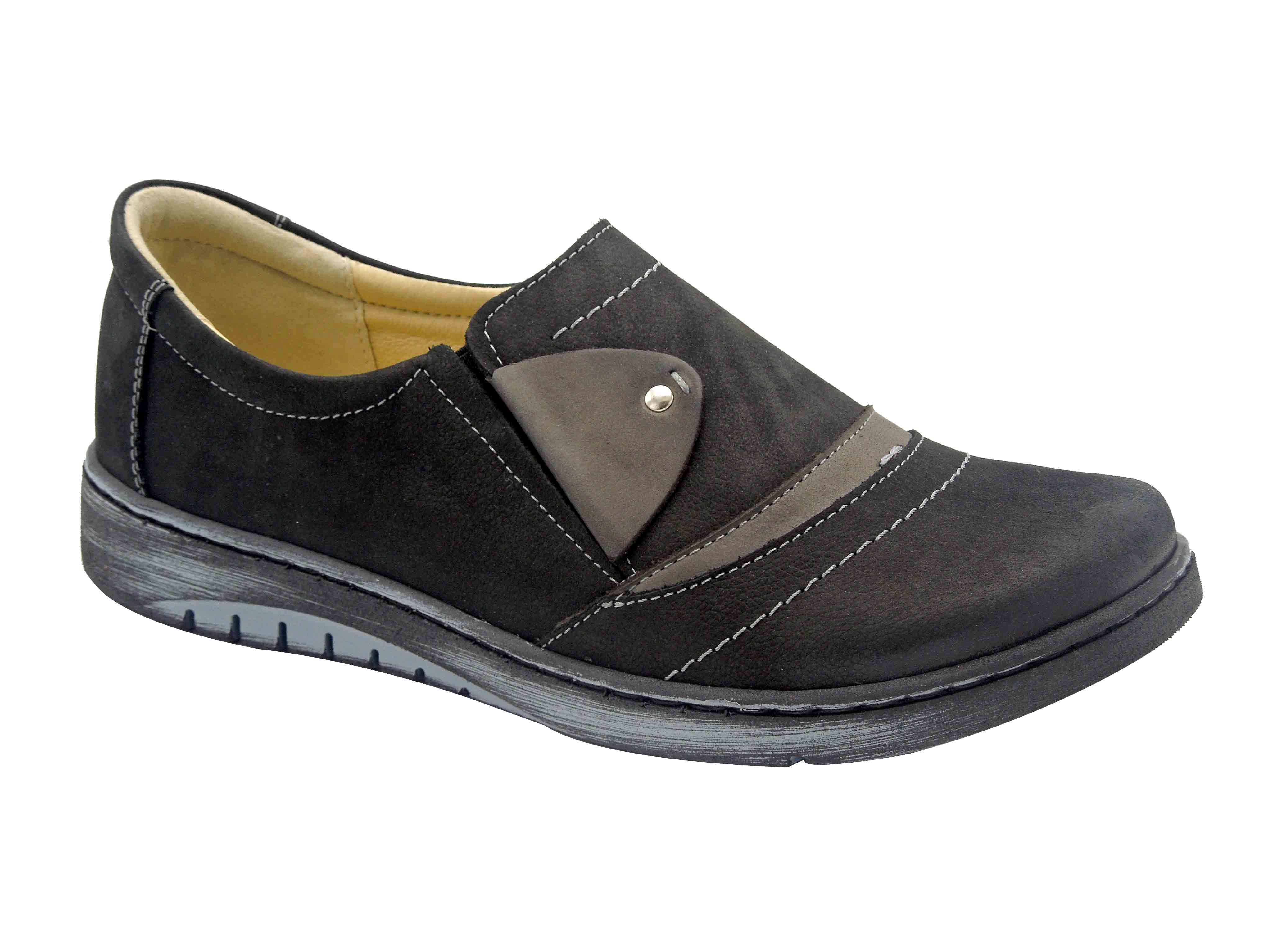 Dámská podzimní obuv, boty AM 583 černá
