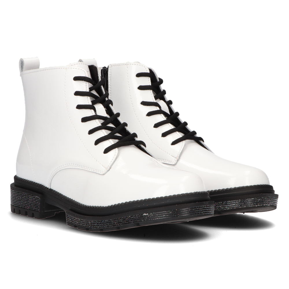 Dámské zimní boty F3184 bílá