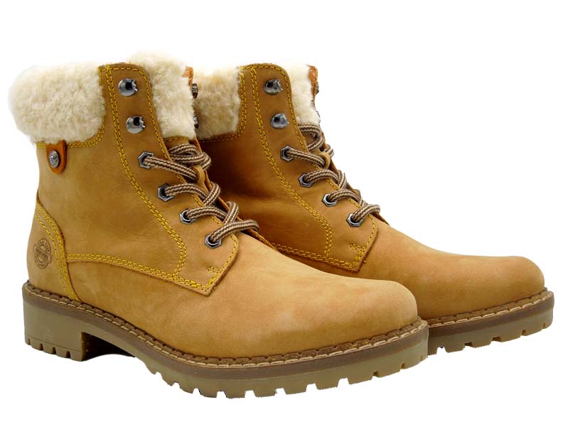 Dámské zimní boty Klondike WH022 camel