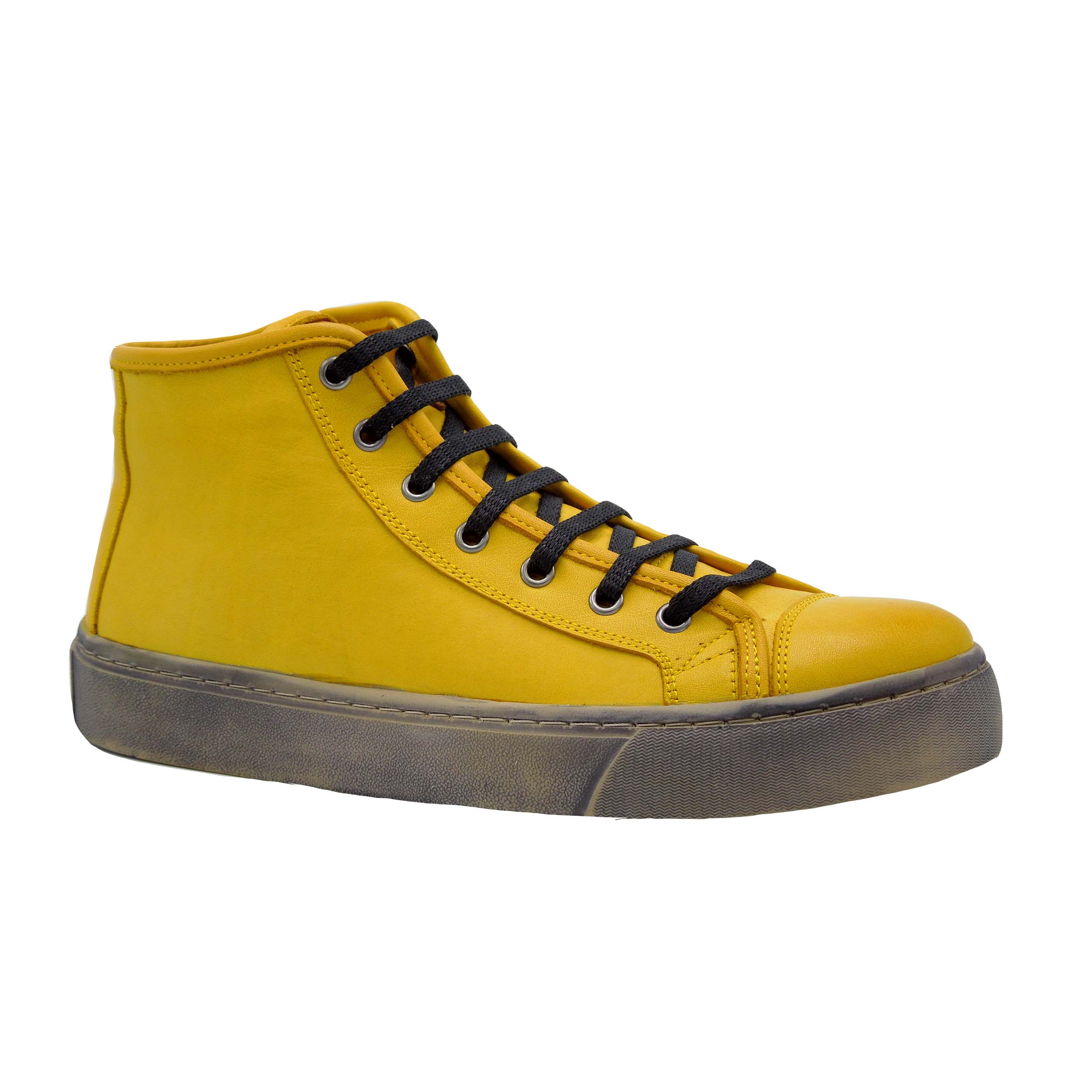 Dámské kotníkové boty EF858404 žlutá