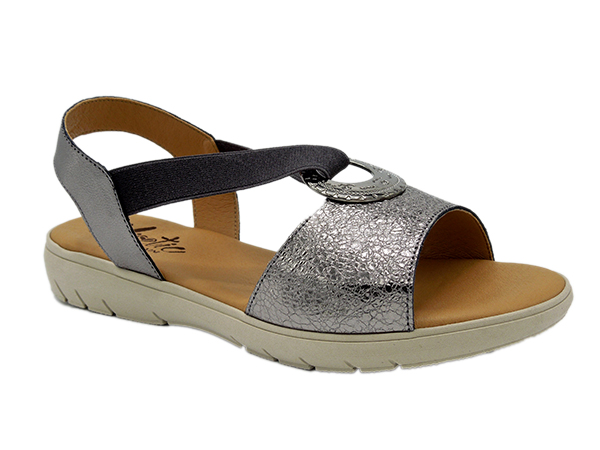 Dámské sandály Misstic ES8051 stříbrná
