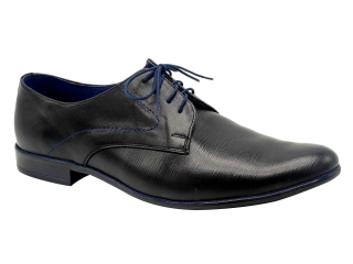 Pánská společenská obuv Thomas 097 černá