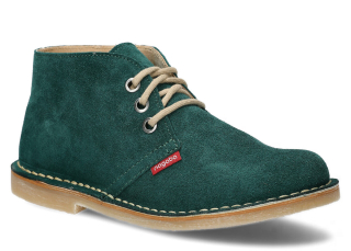Dámské kotníkové boty Nagaba N082 smaragd velur