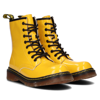 Dámské zimní boty FL429/21 žlutá