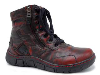 Dámské zimní boty Kacper K40595 červená